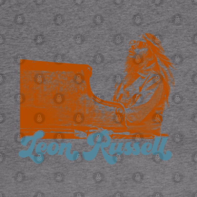 Leon Russell /// Original Fan Art Design by DankFutura